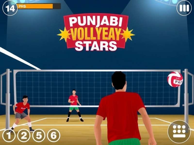 Punjabi Volley Stars Gameplay